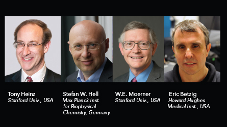 Plenary I Presenters: Tony Heinz, Stefan Hell, W.E. Moerner,Eric Betzig