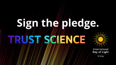 Light Day 2021: 'Trust Science' Pledge